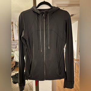 Lululemon Black Hooded Nulu Define Sz 8